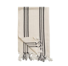 Load image into Gallery viewer, Jordan Turkish Cotton And Bamboo Hand Towel - 3 Stripe
