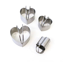 Load image into Gallery viewer, Heart Biscuit Cutters - Set of 4
