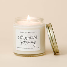 Load image into Gallery viewer, CARIBBEAN GETAWAY MINI SOY CANDLE

