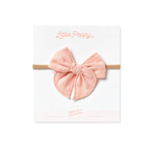Load image into Gallery viewer, Embroidered Stripe Bow - Mini Nylon
